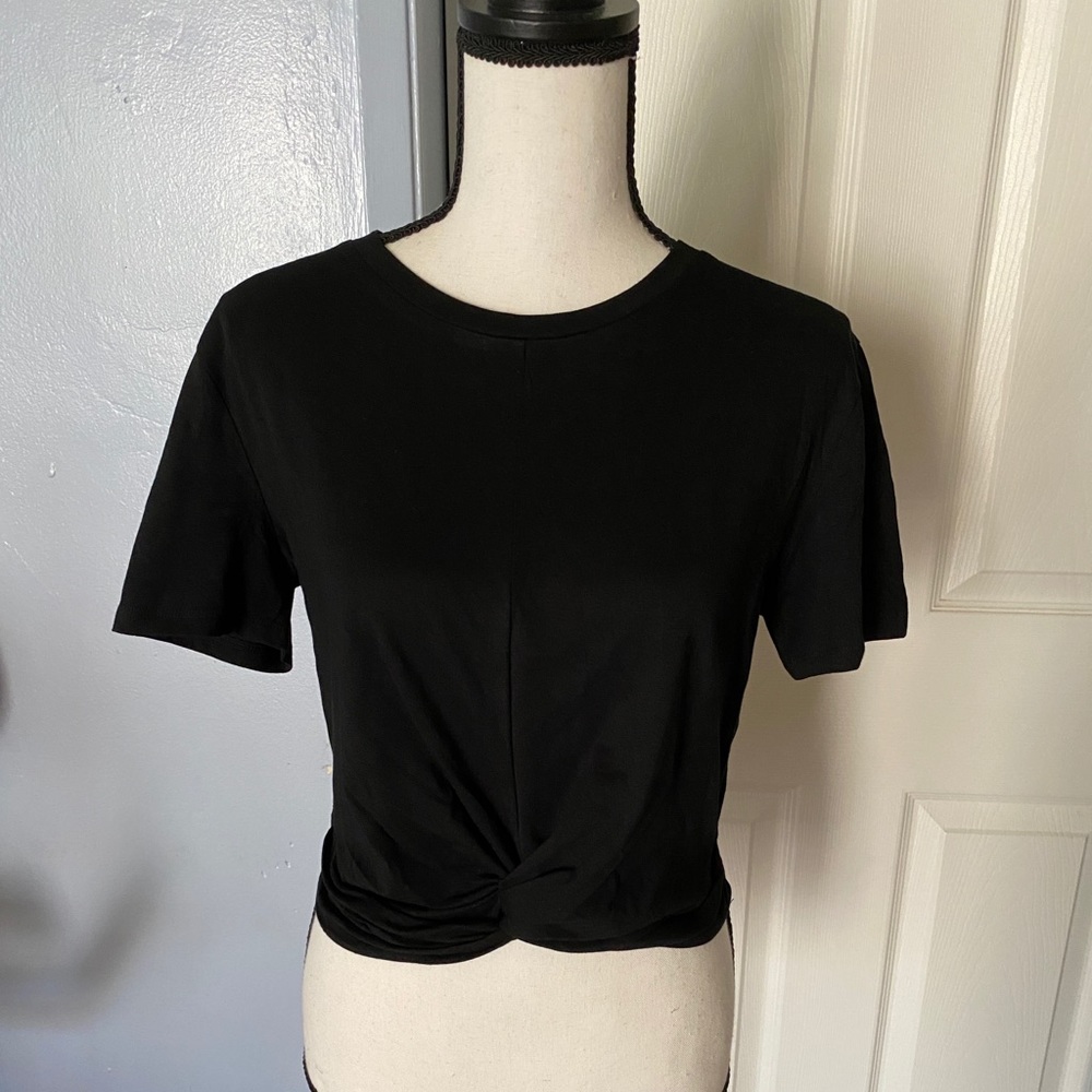 ZARA Black Crop Top
